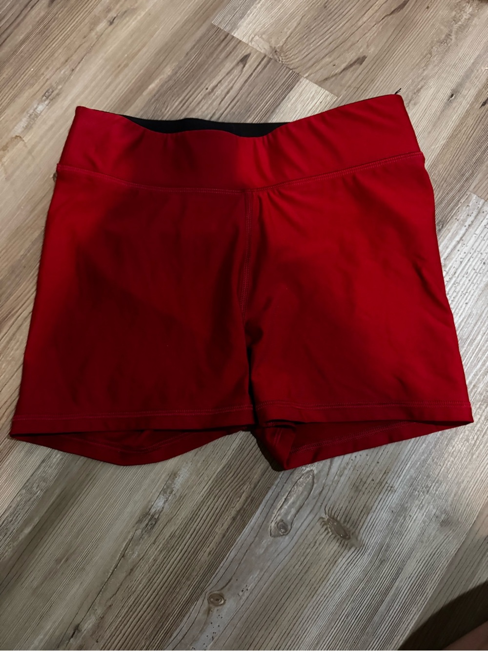 DSG Women's Red Athletic Stretch Shorts